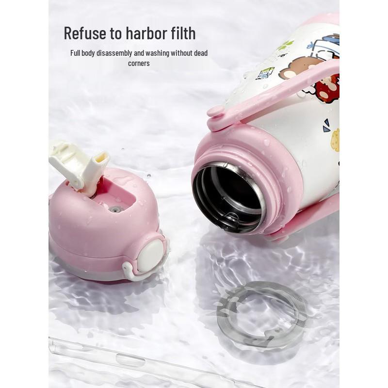 FUGUANG Little Rabbit 316 Stainless Steel Kids Thermos Cup 560ML
