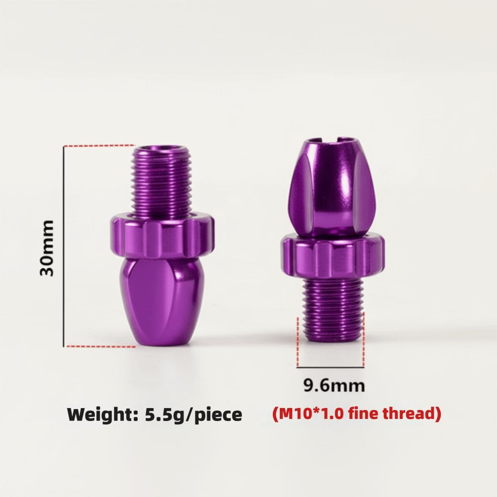4PCS 10mm Brake Handle Levers Adjuster Aluminum Alloy Bike Brake Adjuster Screws  Workshop Use