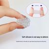 Transparent Silicone Toe Protector - Breathable, Wear-Resistant, Soft Toe Cover for Joint Comfort and Toe Separation