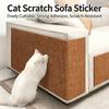 Sofa Furniture Protector Climbing Mat Cat Scratching Board & Furniture Protector Cushion Self Adhesive Trimmable Cat Accessories