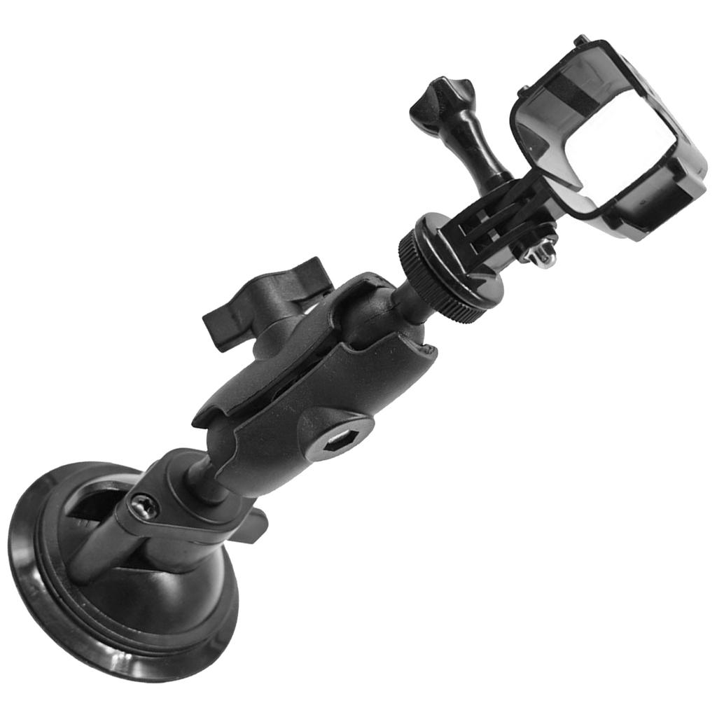 Anti Vibration Quick Release Car Windshield Mounting Bracket Rapid Locking With Anti Shock Design For Stable Recording