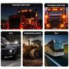 12V 24V Led Marker Light Turn Signal Lamp Indicators Warning Light For Truck Trailers Caravan ATV UTV RV Chassis Grille