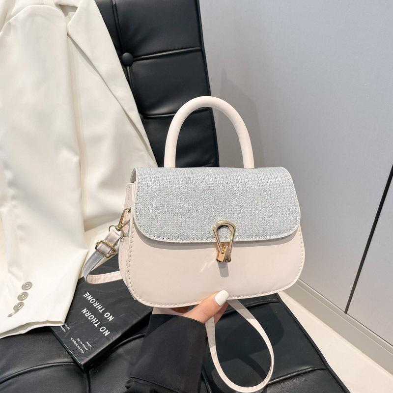 New Spring and Summer Foreign Style, Advanced Texture Temperament, Versatile Light Luxury, Niche Atmosphere, Portable Shoulder Messenger Bag for Women