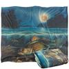 JQ Licensing Silky Moon Fishing Supersoft Blanket
