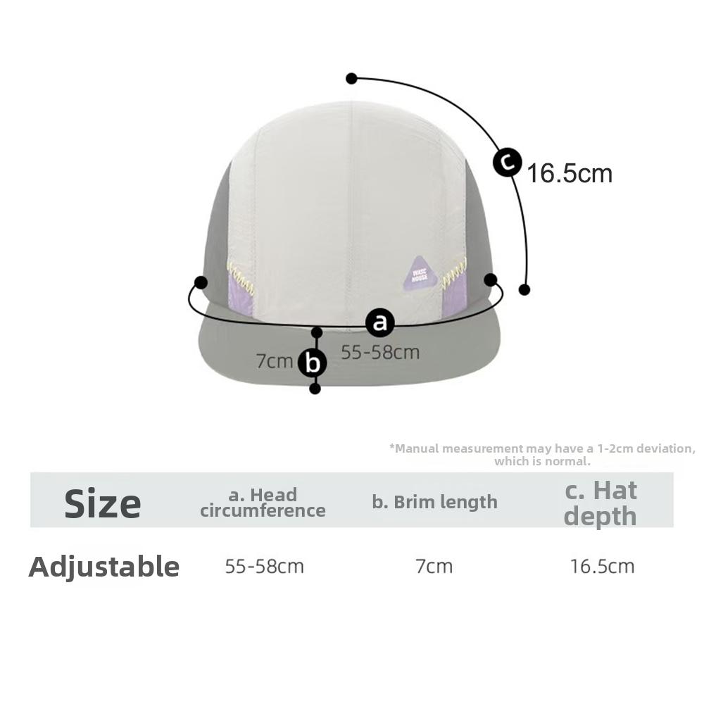 Quick Dry Baseball Hat Breathable Sports Caps Fashion Sun Hat Summer Outdoor