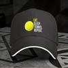 New 1 Item, Adjustable Sandwich Baseball Cap About "EAT. SLEEP. TENNIS. REPEAT.", Lightweight Printed Women'S Hat, "Tennis Lover