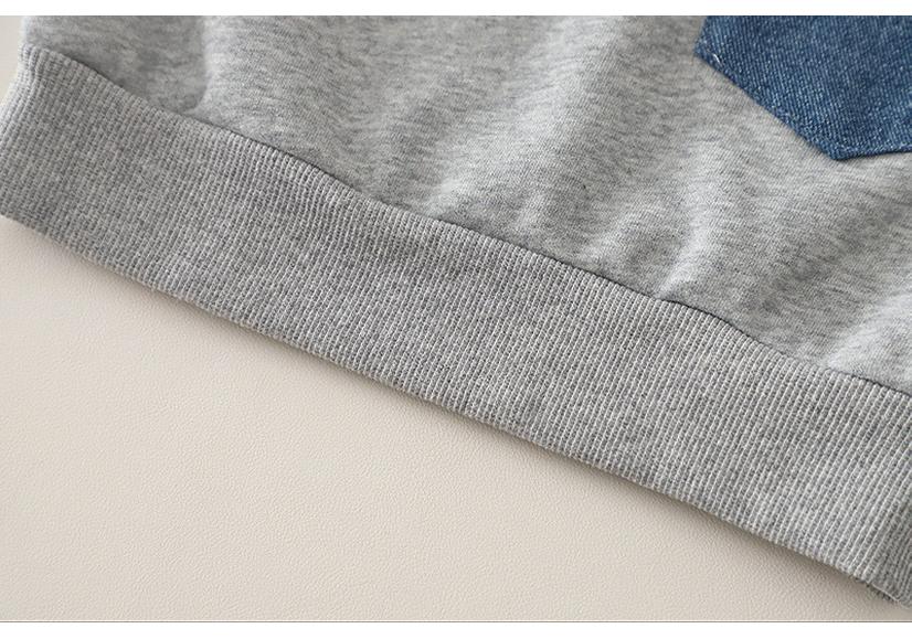 Boys' Stylish Spring & Autumn Hoodie Set 2026: Cool Two-Piece Baby Outfit