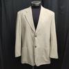 Made In Japan D’URBAN INTERMEZZO Linen Blend Spring/Summer Tailored Jacket L Men Ivory(USED)