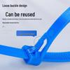 Reusable Adjustable Colored Gardening Ties - Quick-Release Twistable Nylon Cable Ties