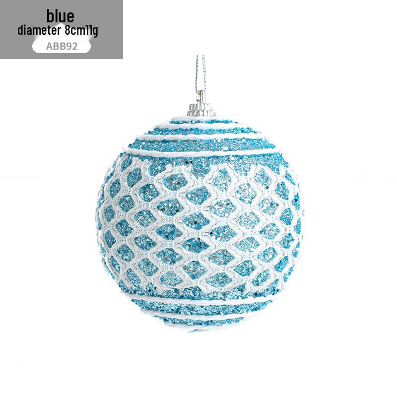 New Christmas Tree Ornaments: Decorative Balls & Pendants for Festive Atmosphere