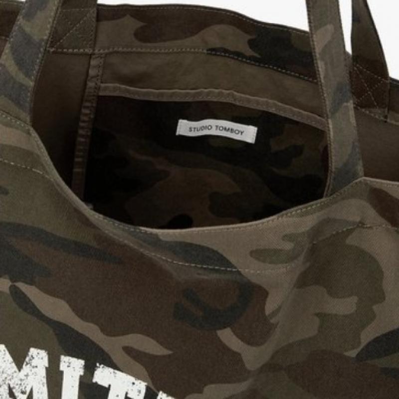 STUDIO TOMBOY Camouflage Pattern Graphic Shoulder Bag  9176270982ct 