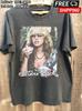 Reprint Stevie Nicks Rare Design Charcoal Classic T Shirt Vtg Men Women NH14877 Unisex T-Shirt