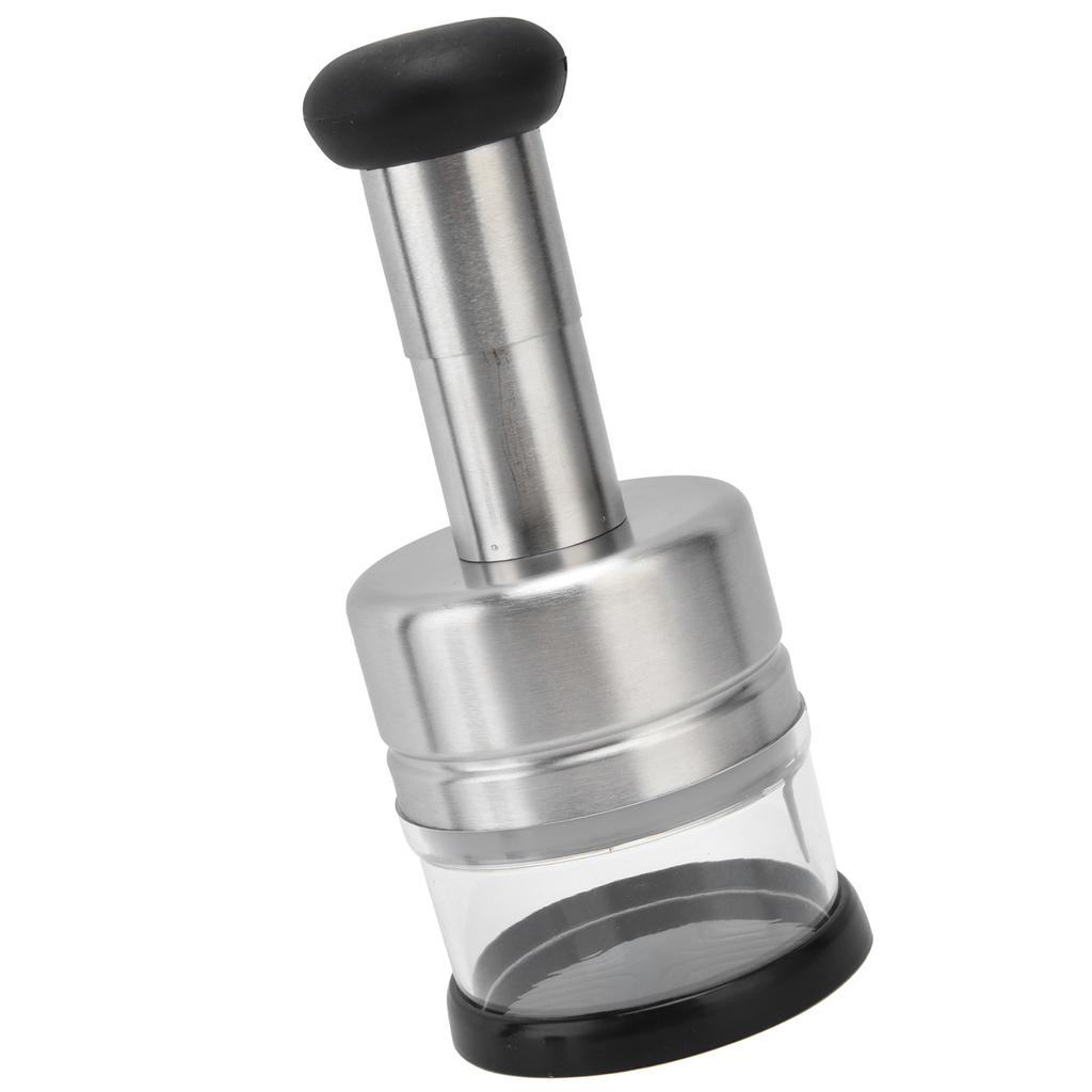 Multifunkční ruční kráječ cibule z nerezové oceli, sekáček na cibuli, lis na česnek