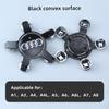 4Pcs Car Wheel Center Hub Cap Tire Rim Cover Decoration For 1s Sline A3 A1 A4 B8 B7 A6 C7 A5 A7 A8 B9 B6 C6 Q2 Q3 Q5 Q7 Q8 TT