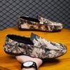 Fashion Sneakers Ethnic Style Canvas Summer Flower Printing Man Shoe Common Hiking Elegant On Sale Retro Low Price Casual Shoes for Men