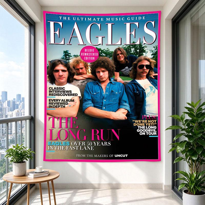 Eagles Rock Band The Long Run Magazine Cover Group Poster