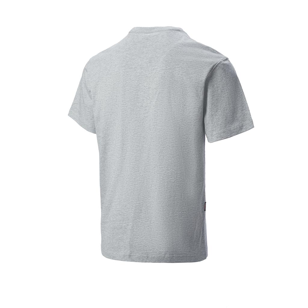 Adidas T Shirts Men's Gray Crew Neck Moderate Straight Fit JF3214