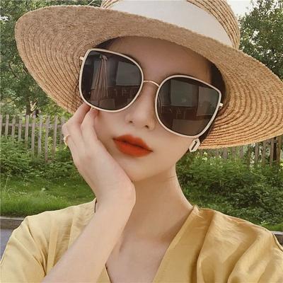 Vintage Cat Eye Sunglasses Woman Hot Fashion Women Trending Metal Frame Eyewear Popular Shades For Lady Uv400
