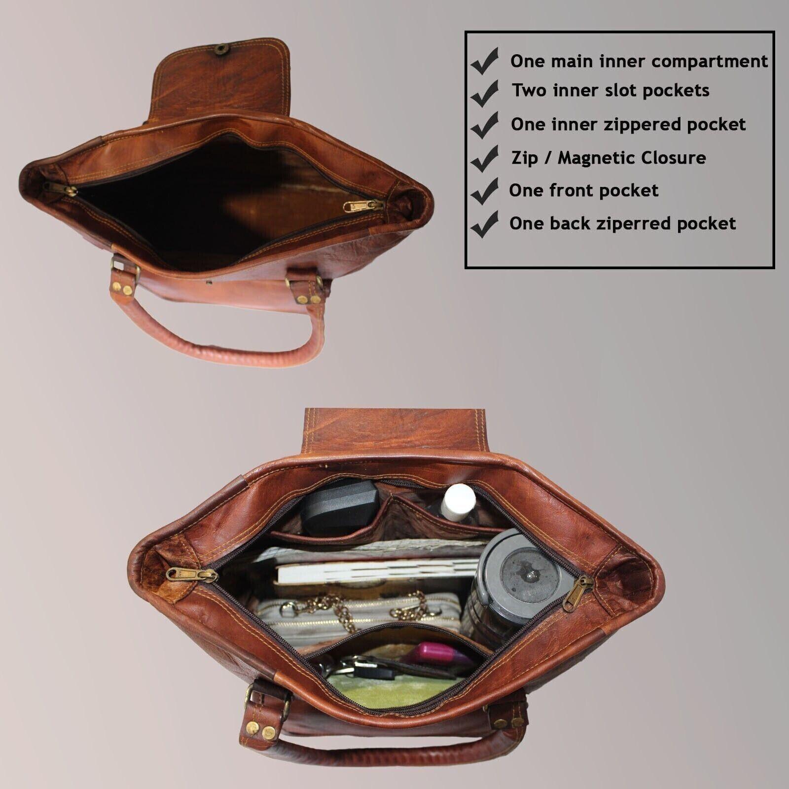 Рабочая сумка из натуральной кожи — фото 3