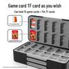 Nintendo Switch Magnetic Cartridge Case: 24-Slot Game Card Holder & Pouch.