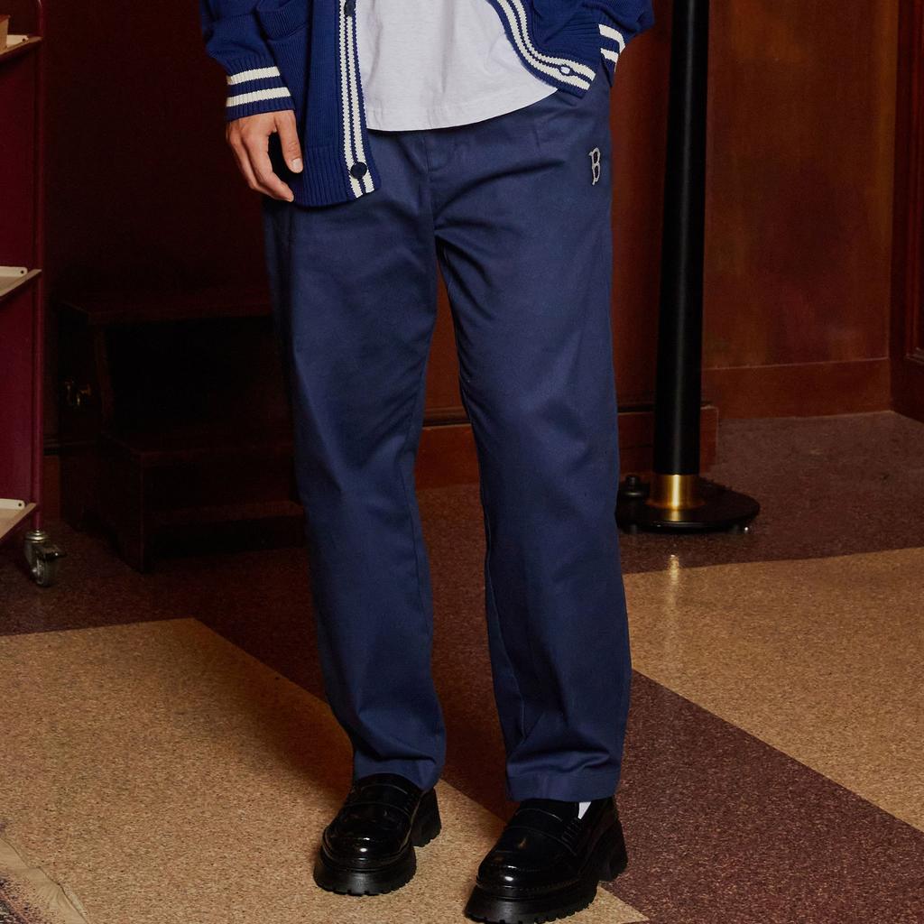 New MLB Casual Pants Men's Navy Blue 3LWPB0131-43NYS