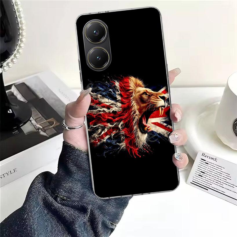 Union Jack England UK Flag Soft Phone Case For Xiaomi Redmi 15C 15 13C 13 Poco X5 X6 X7 F7 Ultra M7 12C 12 10 10C 9C 9A 9T 9 Fun