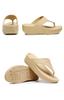 Women's Beach Wedge Heel Flip-Flops: Soft Sole, Waterproof, Non-Slip, Thick Sole, Summer Thong Sandals