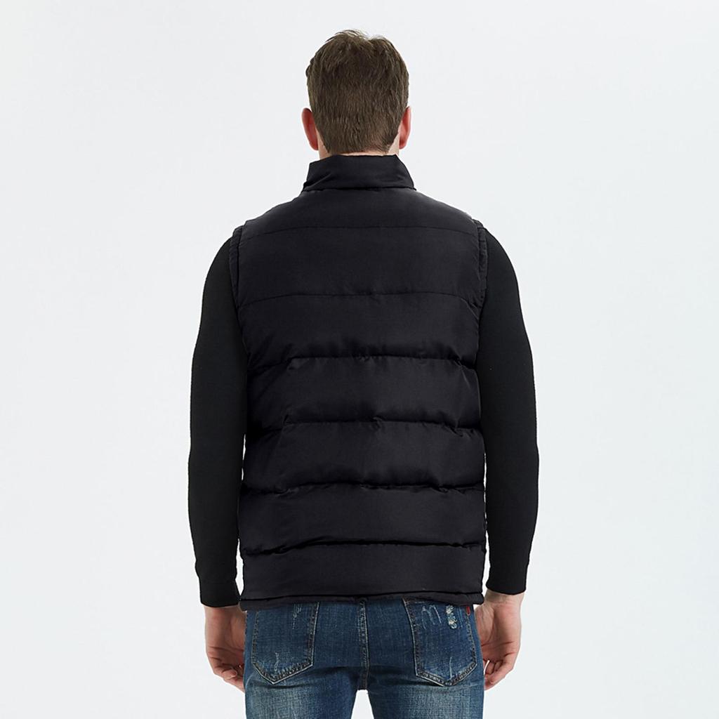 Casual Men'S Vest Men'S Loose Autumn And Winter Warm Down Cotton Vest Coat