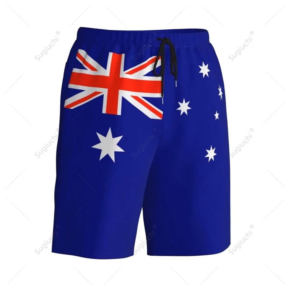 Boxing Shorts Pants Australia 3D Print Fighting Training MMA Mixed Martial Art Unisex Men Women Quick Dry Fitness Gym Sport Workout Casual Streetwear