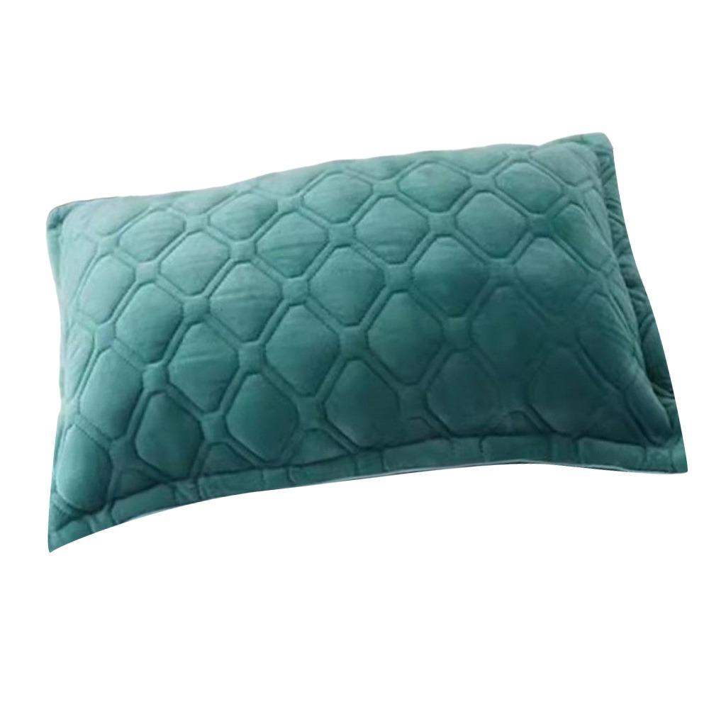 74*48cm Pillow Case Protector Cotton Pillow Core Protection Pillow Cover  for Home Decoration зелёный