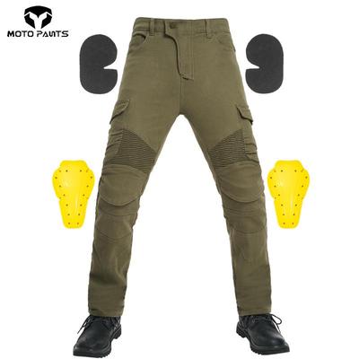 Schützende Motorrad-Jeans mit Protektoren für Harley-Racer