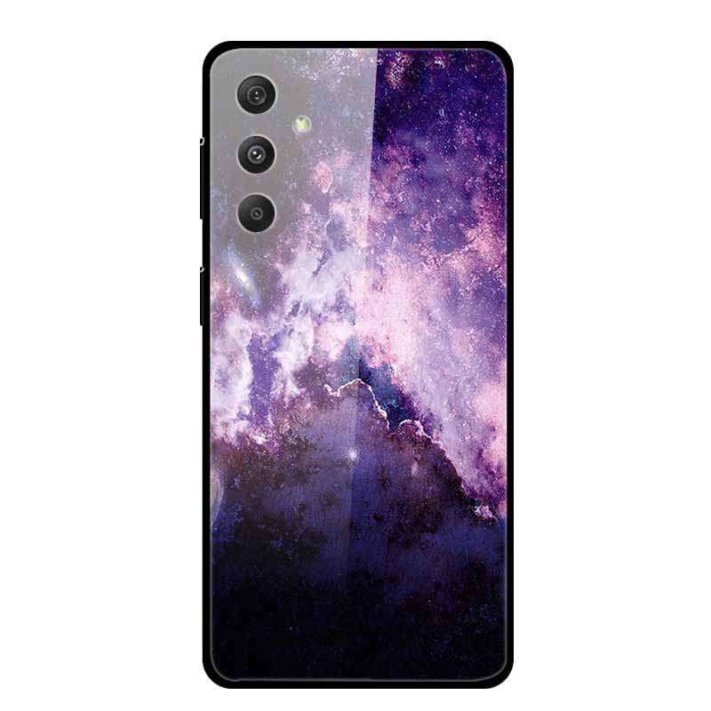 Tempered Glass Case For Samsung Galaxy S24 Plus Case Hard Glass Back Cover Soft Bumper For Samsung S24 Plus Phone Case S24Plus