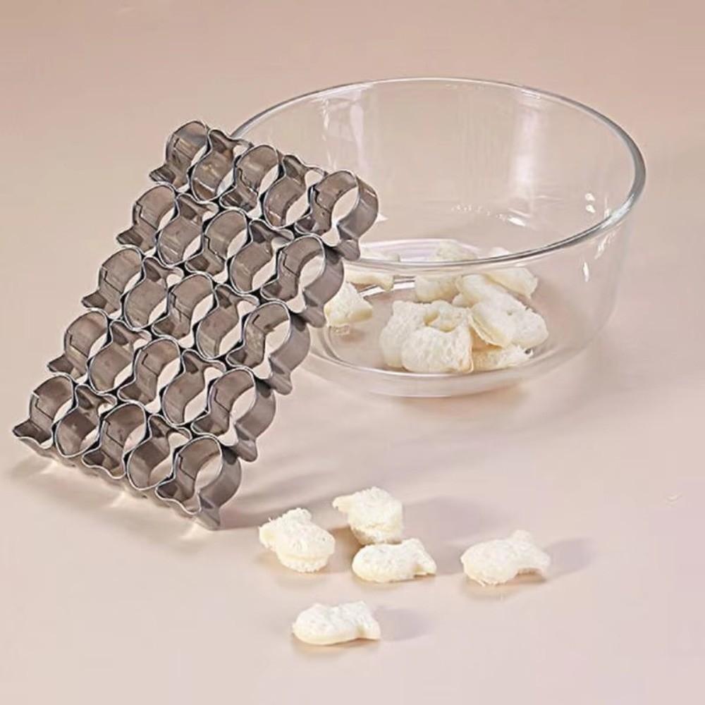 Non-Stick Fondant Cookie Cutter Stainless Steel Biscuit Cutters  Cake Mould
