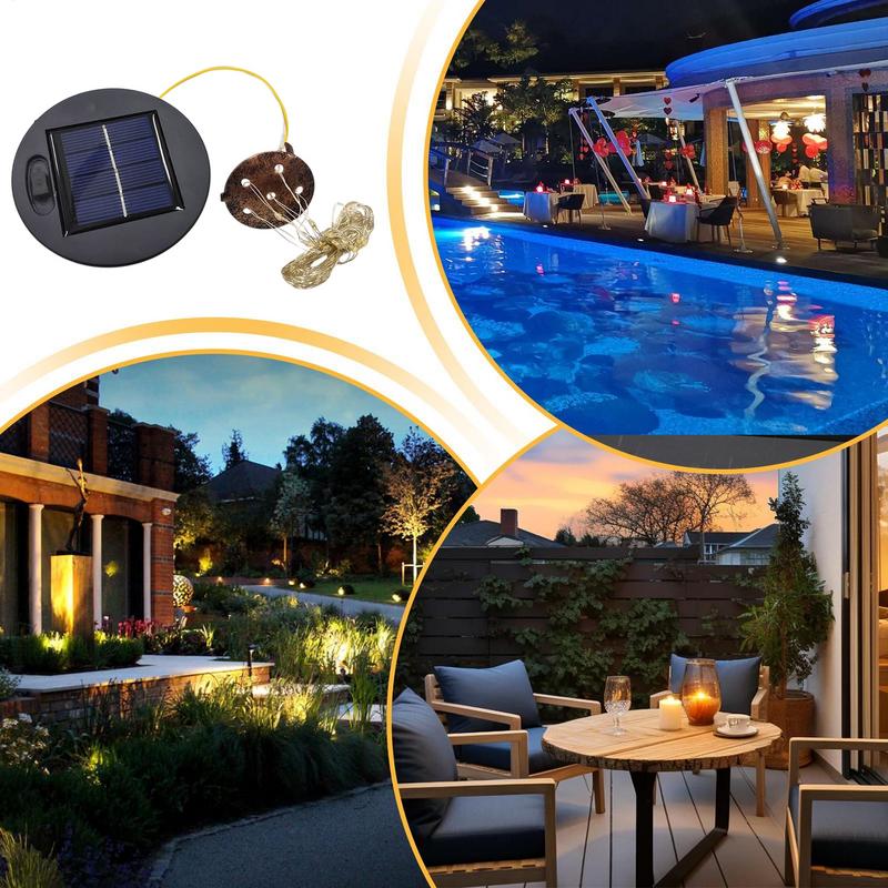 Solar Light Replacement Parts Replacement Solar Light Parts Shatter-Resistant Weatherproof Cover For Garden Pathway Backyard