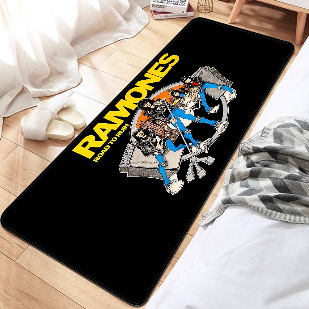 

Rock Band R-Ramones Kitchen Mat Cheaper Anti-slip Modern Living Room Balcony Printed Modern Home Decor 40cm x 60cm