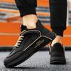 2025 Men’s Shoes Sneakers Breathable Platform Running Shoes Sport Light Unisex Male Casual Vulcanize Man Shoes Black