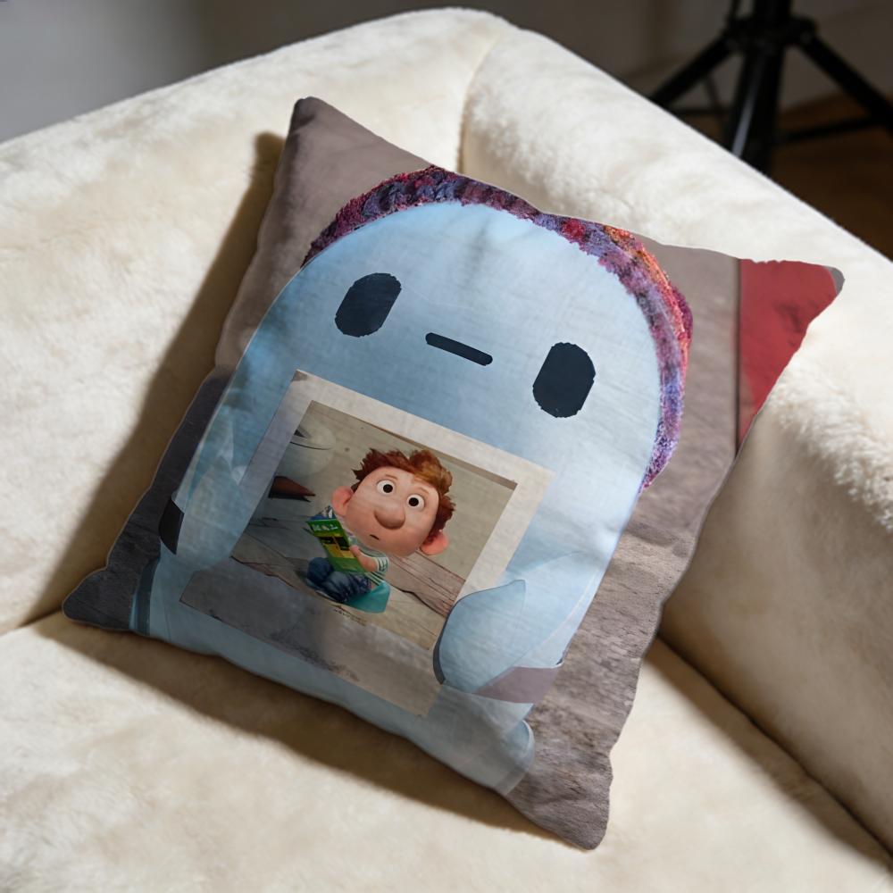 Stylish RRons Gone Wrongful Cushion Cover Soft Decorative Pillow Case Suitable for Bedroom Sofa Car Travel Use