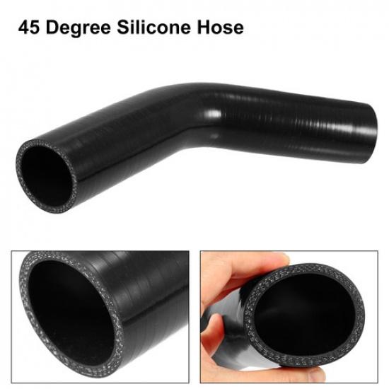 48mm 189" ID 45 Degree Elbow Reducer Hose Pipe Bend Turbo Water Intercooler