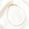 Hengsheng 2-3mm Rice Shape Natural Freshwater Pearl Bracelet for Women 16cm 18cm 20cm Mini Pearl Bracelet Jewelry Gift