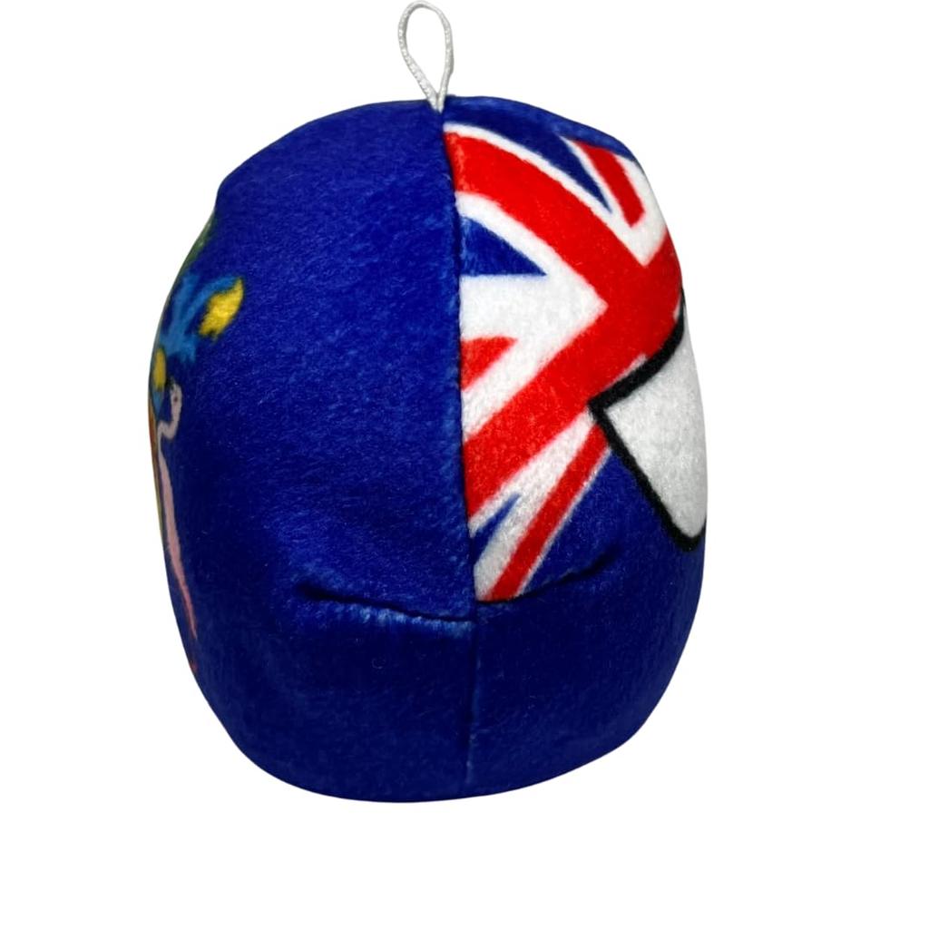 Mehagurumi Polandball Plush Toy from the British Turks and Caicos Islands