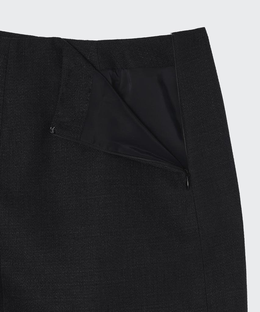 Musinsa Standard Woman Women'S Tweed Mini Skirt [Black]