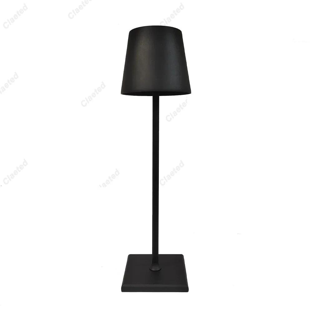 Cordless Table Lamp for Bedroom Rechargeable Wireless Touch Lamp Camping Candle Creative Lamp Rechargeable Coffee Bar  Desk Lamp
