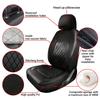 Car Seat Cover PU Leather Full Set Full Surrounded Seat Protector Cover Universal Waterproof Seat Cover Auto Interior Accessory