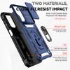 Pouzdro pro Samsung Galaxy A15 a15 slide s fotoaparátem, nárazuvzdorné, brnění, kryt pro Samsung A15 A 15 15A s magnetickým kroužkem a stojánkem, zadní kryt