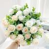 10 Heads Artificial Roses - Home&Wedding Valentine's Day Decoration Eucalyptus Rose Bundle Valentine's and Family Gifts