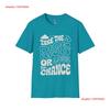 Take The Risk Or Lose Chance Soft Style T Shirt Long Short Sleeves Vintage Stretched Stylish Top For Everyday Wear Homme