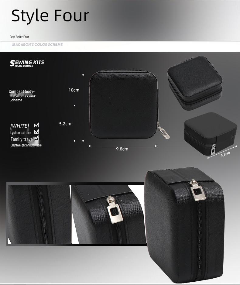 High-Quality Portable Sewing Kit: Needle and Thread Box for Home, Dorm, or Wedding Sewing Needs.