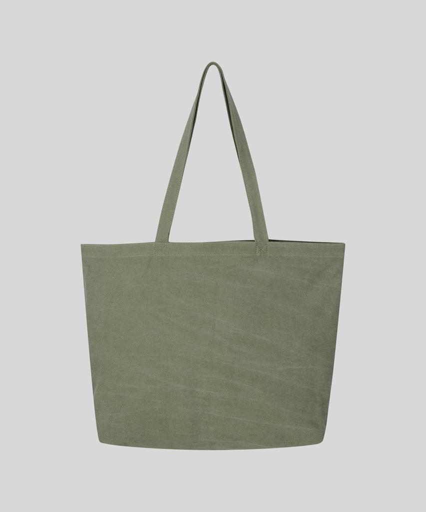 Verdnt Logo Canvas Eco Bag [Khaki]