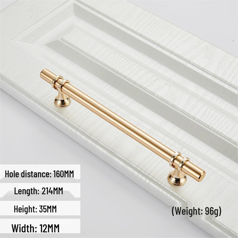 European Modern Minimalist Luxury Wardrobe & Cabinet Handles