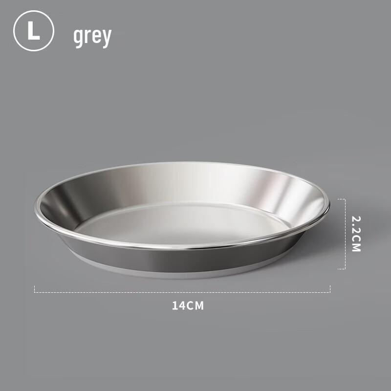 Yun Xiaoshi Anti-Slip Stainless Steel Pet Bowl